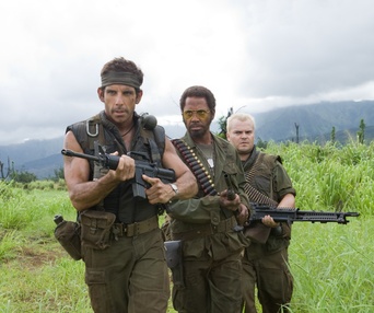 Scène du film Tropic Thunder