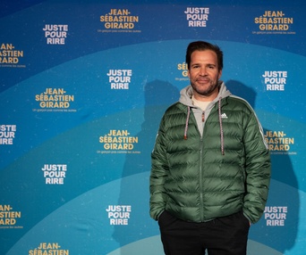 Tapis rouge de Un garçon pas comme les autres, de Jean-Sébastien Girard, à l'Olympia