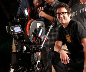 Sur le plateau du film Fun Size