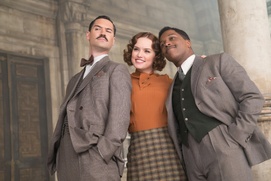 Une scène du film Murder on the Orient Express Une scène du film Murder on the Orient Express
