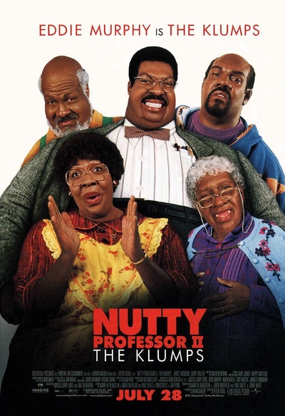 Affiche du film The Nutty Professor II : The Klumps