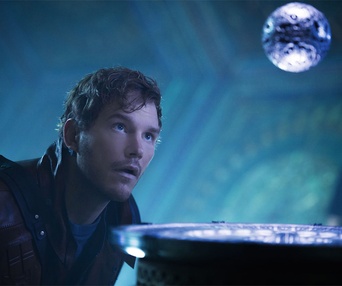 Une scène du film Guardians of the Galaxy