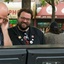 Kevin Smith et Bruce Willis sur le plateau de Cop Out