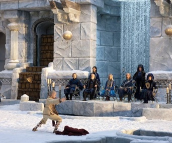 Une scène du film The Last Airbender