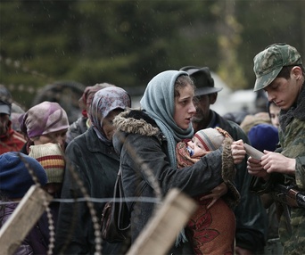 Une scène du film The Search
