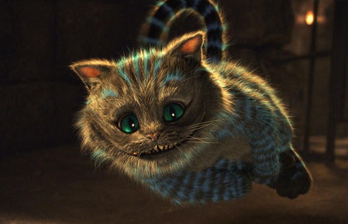 Une scène du film Alice in Wonderland