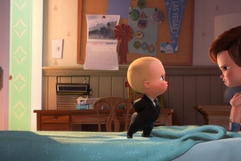 Une scène du film The Boss Baby Une scène du film The Boss Baby