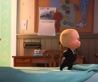 Une scène du film The Boss Baby