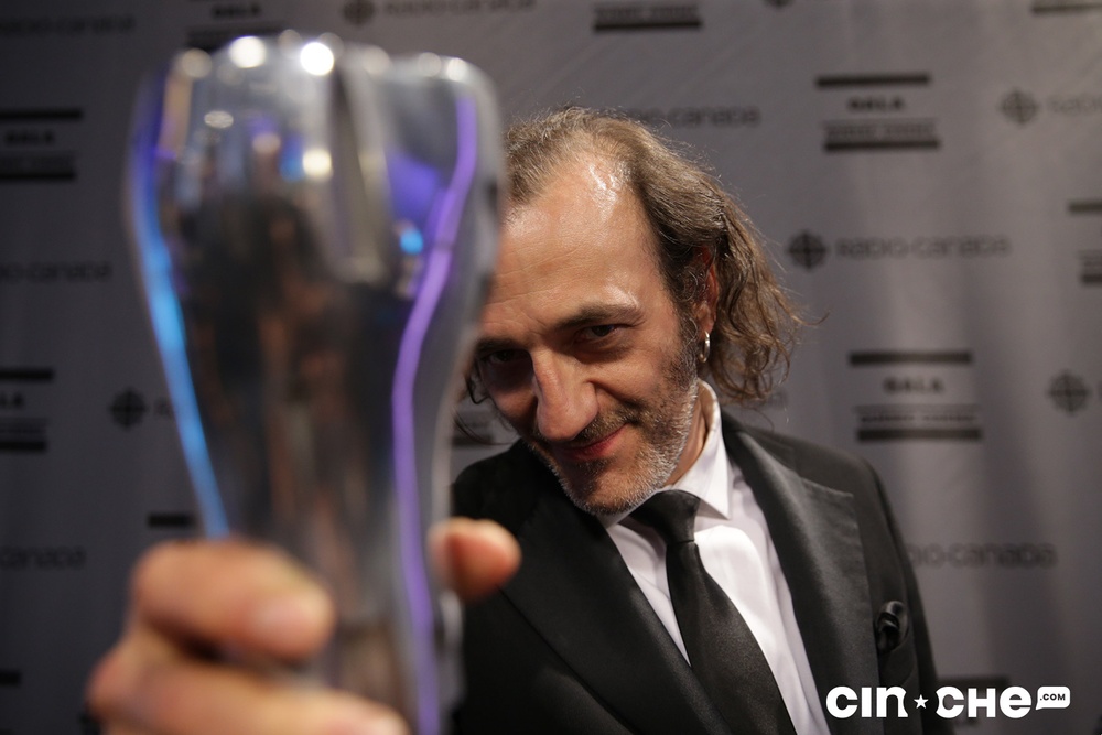 Dans la salle de presse du Gala Québec Cinéma 2019