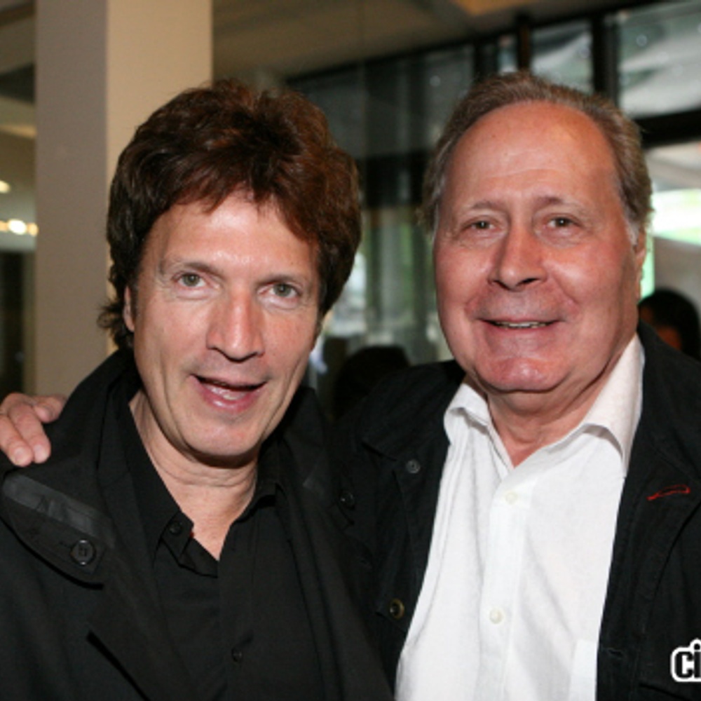 Claude Meunier et Donald Pilon sur le tapis rouge de J'ai tué ma mère