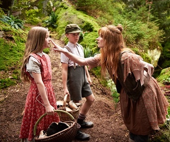 Une scène du film La petite sorcière