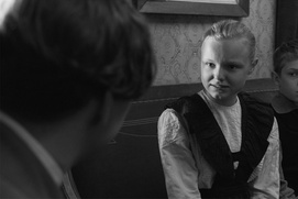 Une scène du film Le ruban blanc Une scène du film Le ruban blanc