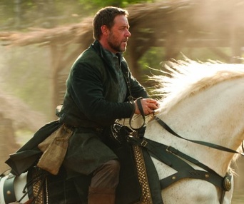 Une scène du film Robin Hood