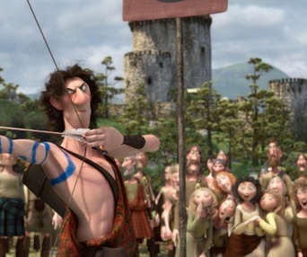 Une scène du film Brave
