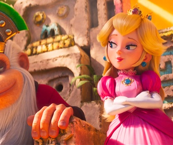 Une scène du film The Super Mario Bros. Movie