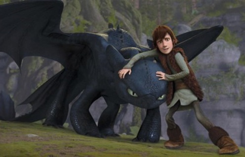 Une scène de Dragons