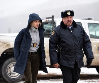 Une scène du film Wind River