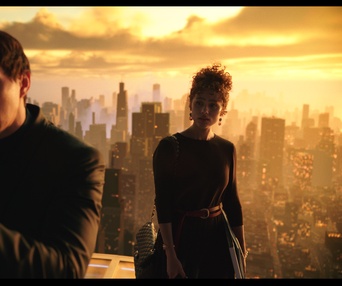 Une scène du film Megalopolis
