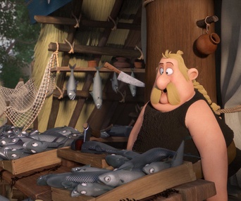 Une scène du film Astérix: Le domaine des Dieux