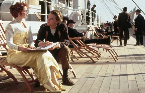 Une scène du film Titanic