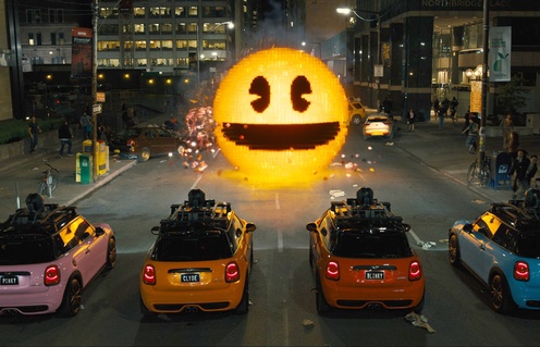 Une scène du film Pixels