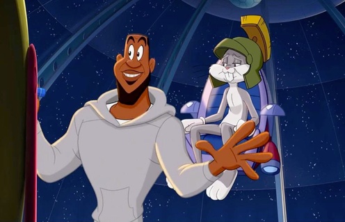 Une scène du film Space Jam: A New Legacy