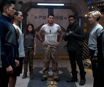 Une scène du film Pacific Rim Uprising