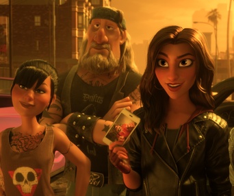 Une scène du film Ralph Breaks the Internet