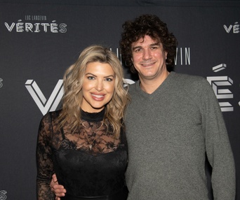 Tapis rouge du spectacle Vérités de Luc Langevin - Première à Montréal le 16 novembre 2022