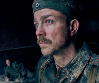 Une scène du film All Quiet on the Western Front