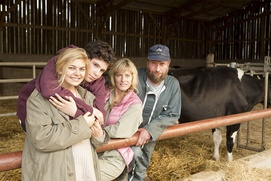Une scène du film La Famille Bélier