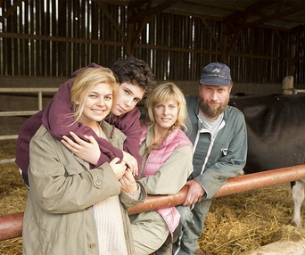 Une scène du film La Famille Bélier