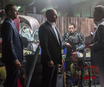 Une scène du film Furious 7