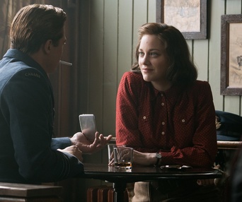 Une scène du film Allied