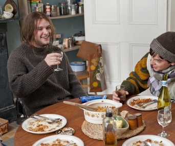 Une scène du film Sing Street