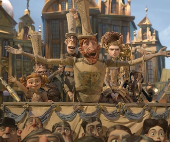 Une scène du film The Boxtrolls