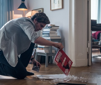 Une scène du film The Girl in the Spider's Web