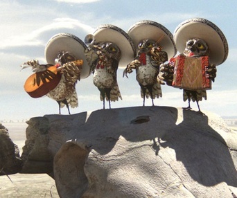 Une scène du film Rango