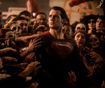Une scène du film Batman v Superman: Dawn of Justice