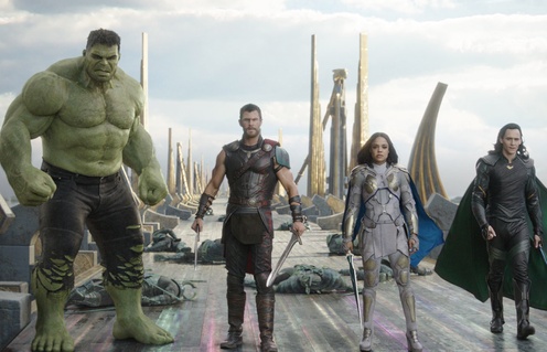 Une scène du film Thor: Ragnarök