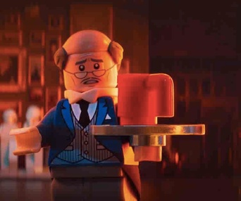 Une scène du film The Lego Batman Movie