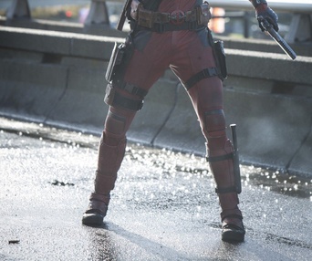 Une scène du film Deadpool