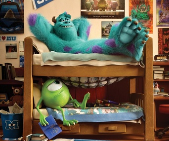Affiche du film Monsters University