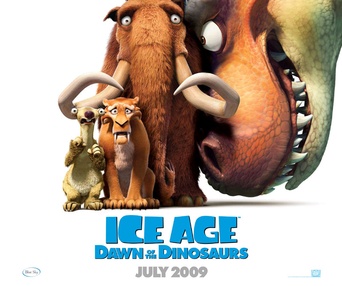 Affiche du film Ice Age: Dawn of the Dinosaurs