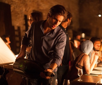 Une scène du film Retour en Bourgogne