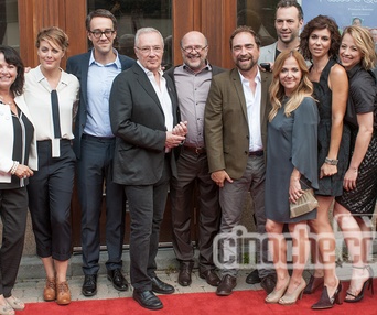 Sur le tapis rouge du film Paul à Québec