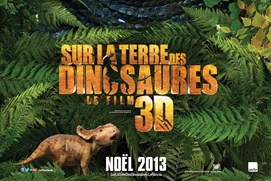 Affiche du film Sur la piste des dinosaures Affiche du film Sur la piste des dinosaures