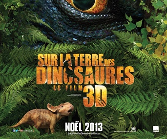 Affiche du film Sur la piste des dinosaures
