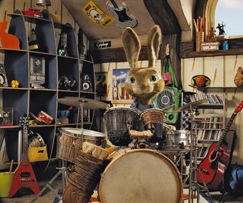 Une scène du film Hop