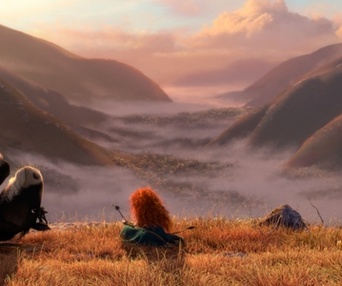 Une scène du film Brave